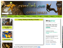 Tablet Screenshot of caveclimb.com
